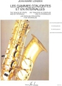 Les gammes conjointes et en intervalles pour oius els saxophones