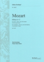Messe C-Dur KV317 f�r Soli, Chor, Orchester und Orgel Klavierauszug