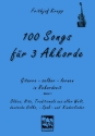 100 Songs f�r 3 Akkorde Band 1 (blau) Gitarre selber lernen in Rekordzeit