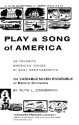 Play A Song Of America, Alto Sax. Horns Alt-Saxophon und Horn