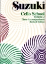 Suzuki Cello School vol.2 piano accompaniments rev. Neuausgabe
