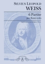 Weiss, Sylvius Leopold 6 Partite per flauto solo