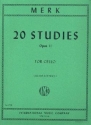 20 Studies op.11 for cello solo
