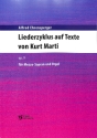 Liederzyklus op.9 f�r Mezzosopran und Orgel Partitur