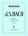 Konzert d-Moll BWV1043 f�r 2 Violinen und Streichorchester f�r 2 Violinen und Klavier
