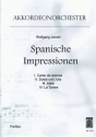 Spanische Impressionen f�r Akkordeonorchester Partitur