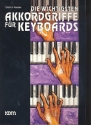 Die wichtigsten Akkordgriffe f�r keyboards