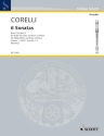 6 Sonaten aus op.5 Band 1 (Nr.1-3) f�r Altblockfl�te und Bc