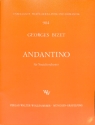 Andantino f�r Streichorchester Partitur