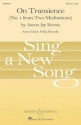 Aaron Jay Kernis, On Transience SATB (No. 1 From Two Meditations) SATB Chorpartitur
