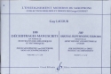100 dechiffrages manuscrits vol.1 pour saxophone ou hautbois