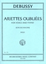 Ariettes oubli�es for high voice and Piano