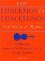 Konzert h-Moll op.35 f�r Viola und Klavier (1. und 3. Lage)