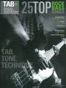 25 Top Rock Bass Songs for bass Songbook notes, chords, tablature, lyrics