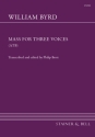 Mass for 3 mixed voices (ATB) score (la)