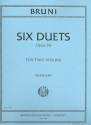 6 Duets op.34 for 2 violins