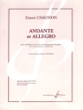 Andante et Allegro pour clarinette et piano