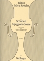 Arpeggione-Sonate a-Moll D821 f�r KONTRABASS UND KLAVIER