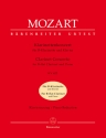Konzert A-Dur KV622 f�r Klarinette und Orchester f�r Klarinette in Bb und Klavier