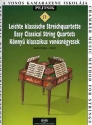 Leichte klassische Streichquartette Partitur und Stimmen 
