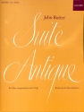Suite Antique for flute, harpsichord and strings for flute and piano
