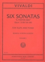 6 Sonatas op.13 vol.1 (nos.1-3) for flute and piano