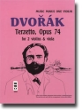 Anton�n Dvor�k, Terzetto, Op. 74 2 Violins and Viola Buch + CD