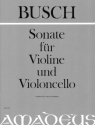 Sonate f�r Violine und Violoncello Partitur und Stimmen