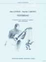 Yesterday arrangement pour ensemble de 5 guitares