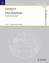 4 inventions f�r Sopran- und Altblockfl�te
