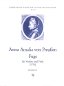 Fuge f�r Violine und Viola
