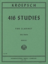 F. Kroepsch, 416 Studi Vol. 3 (Simon) for clarinet