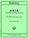 Henry Purcell, Aria (Zimmermann) Contra Bass