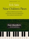 9 Children's Pieces for piano