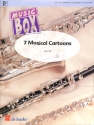 7 Musical Cartoons for 3 flutes score and parts