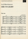 Ode To Light for mixed voices (SS(SS)AATTB(B) a cappella  choral score