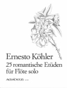 25 romantische Et�den op.66 f�r Fl�te