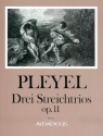 3 Streichtrios op.11 Stimmen 