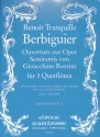Ouvert�re zur Oper Semiramis f�r 3 Fl�ten Partitur und Stimmen
