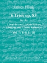 6 Trios op.83 Band 1 (Nr.1-3) f�r 3 Blockfl�ten (SSA) Spielpartitur