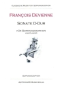 Sonate D-Dur f�r Sopransaxophon und Klavier Sopransaxophonstimme