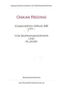 Concerto e-Moll op.35 f�r Sopransaxophon und Klavier Sopransaxophonstimme