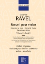 Maurice Ravel, Recueil pour Violon 2 Violin & Piano Buch + Einzelstimme
