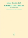 Concerto en ut Mineur pour violoncelle et piano
