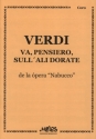 Giuseppe Verdi, Va, Pensiero, Sull'Ali Dorate De La Opera Nabucco Classical Buch