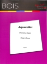 Aquarelles pour flute et piano