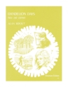 Dandelion Days for flute and clarinet score and parts