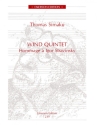 T. Simaku, Wind Quintet variable ensemble PARTITUR + STIMMEN