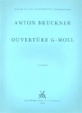 Ouvert�re g-Moll f�r Orchester Stimmensatz