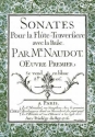 6 Sonates op.1 pour la fl�te traversi�re avec la basse continue facsimile